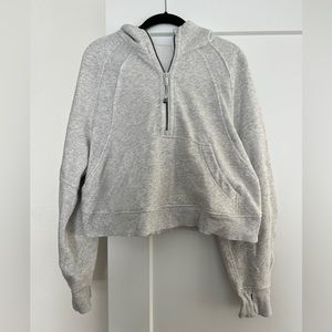 Gray Lululemon Scuba Hoodie